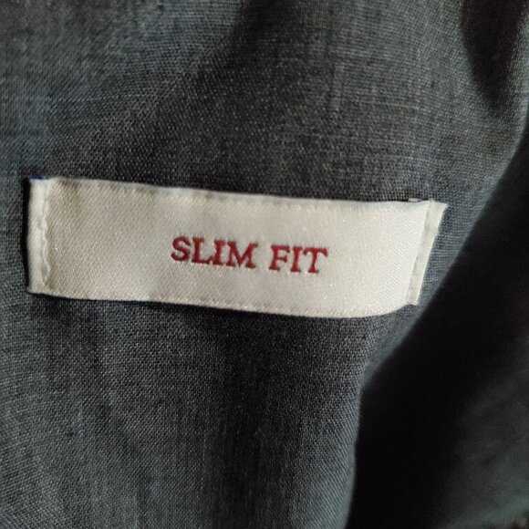 Jos A Bank Pants Mens 36x30 Tan Traveler Slim Fit Flat Front Chino - Picture 5 of 12